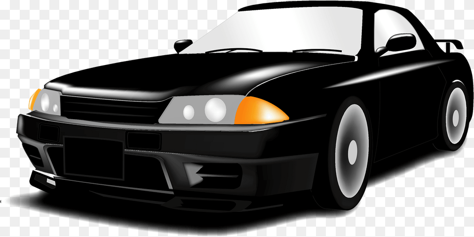 Nissan Skyline Gt R Bnr32 Clipart, Car, Coupe, Sports Car, Transportation Png