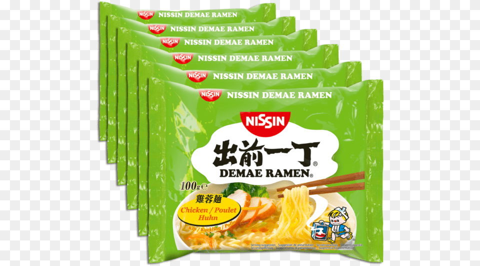 Nissin Demae Ramen Noodles Chicken, Food, Noodle, Pasta, Vermicelli Png Image