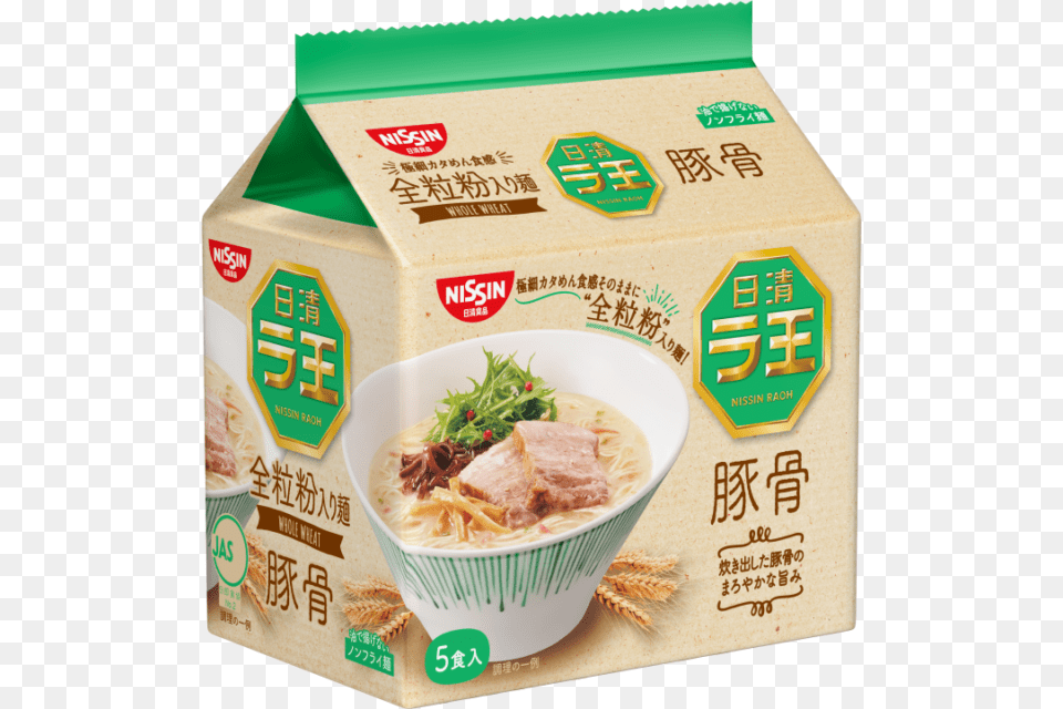 Nissin Raoh Tonkotsu Ramen Premium Japanese Instant Nissin Raoh Whole Wheat, Food, Lunch, Meal, Noodle Png Image