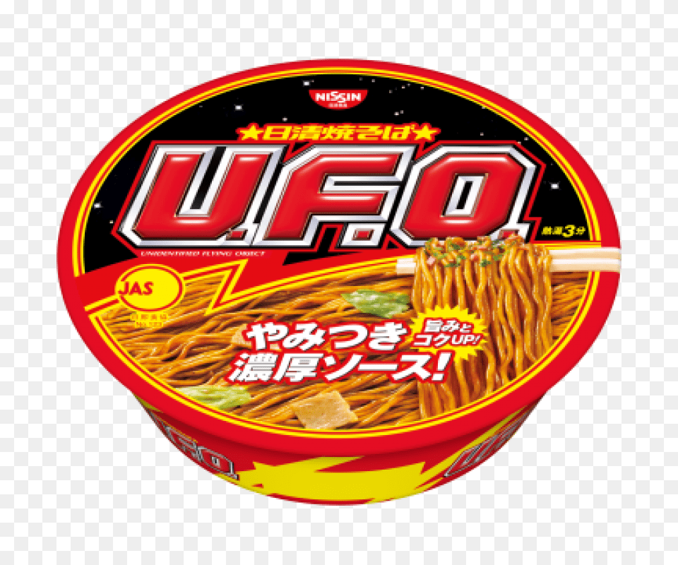 Nissin U F O Instant Noodles, Food, Noodle, Ketchup Free Transparent Png