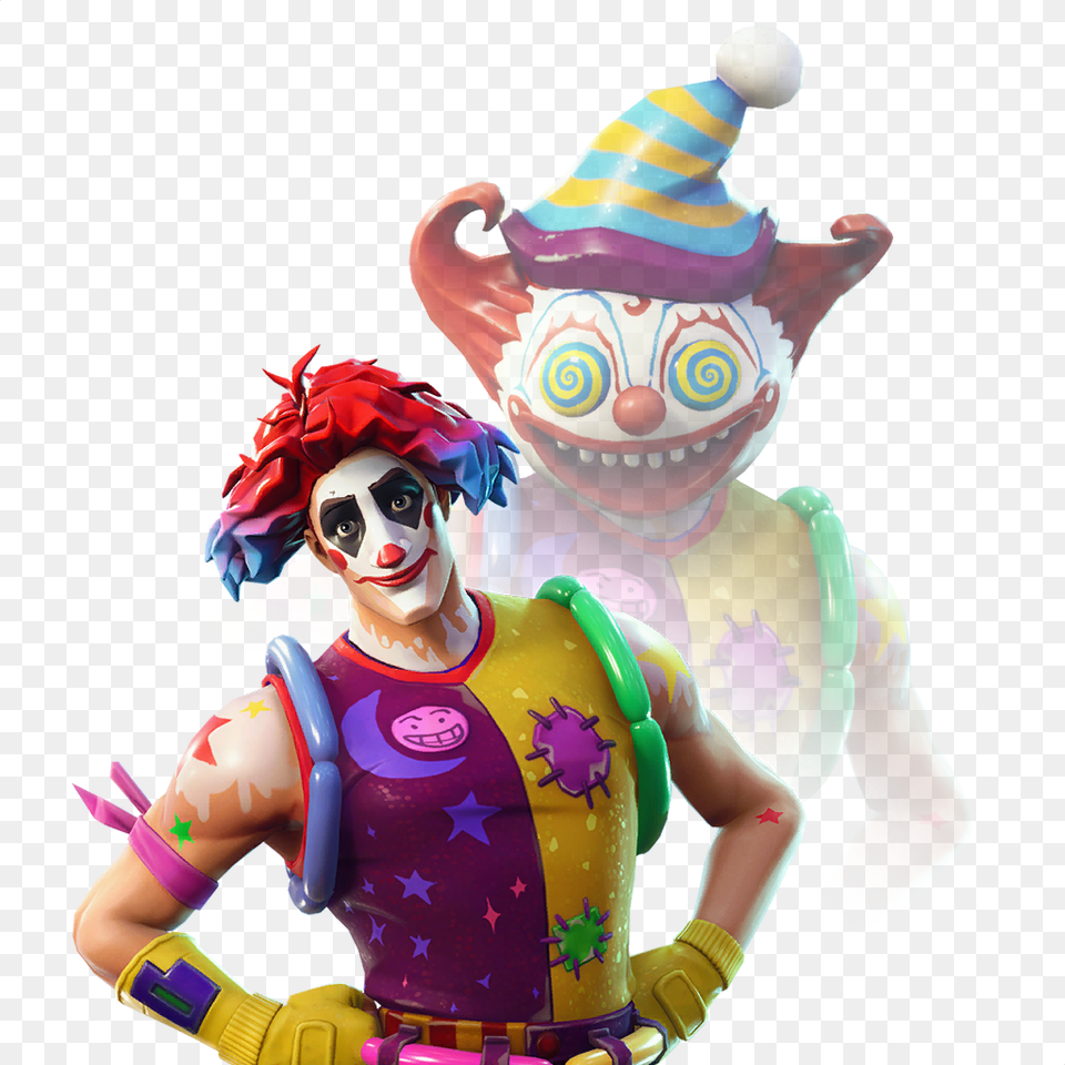 Nite Nite Skin Nite Nite Skin Fortnite, Clown, Performer, Person, Baby Free Png