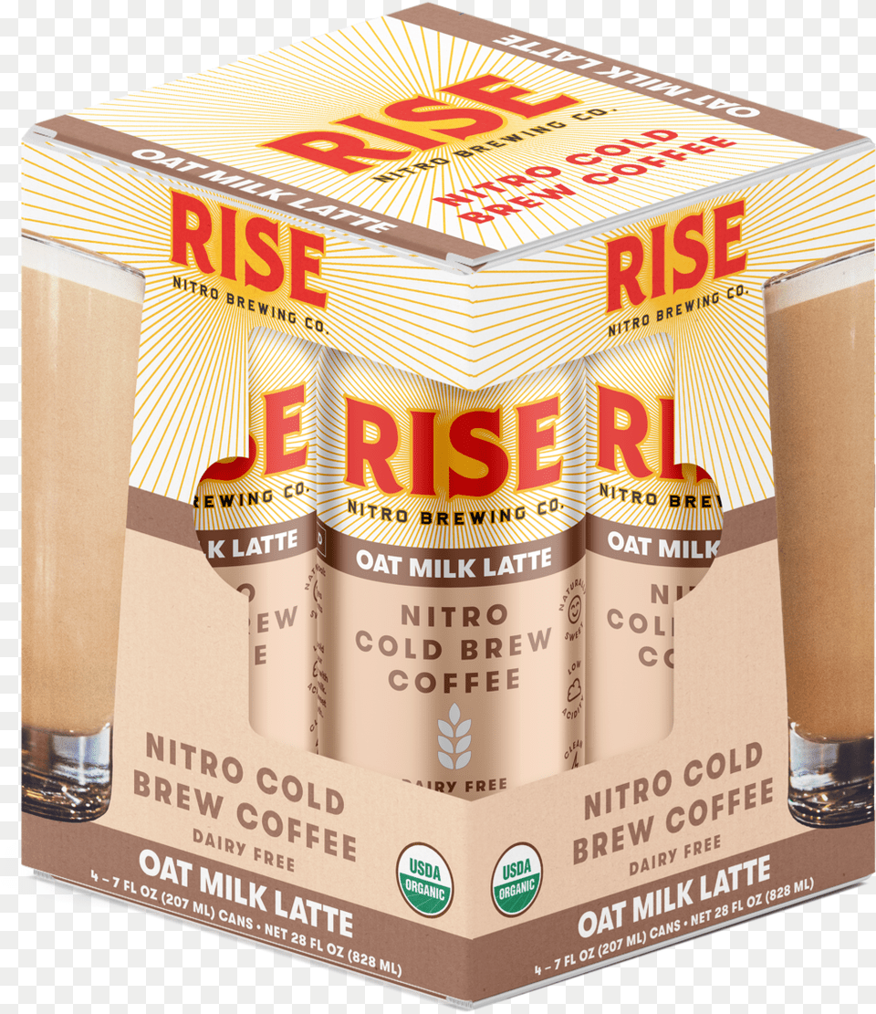 Nitro Cold Brew Coffee, Box, Can, Tin Free Transparent Png