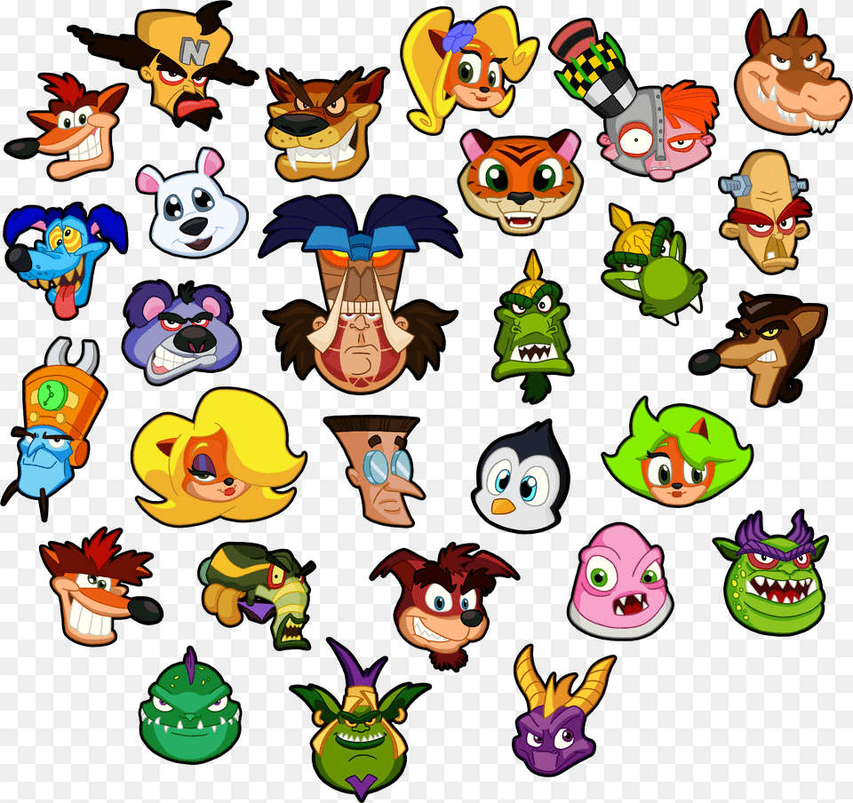 Nitro Fueled Character Icons Ctr Nitro Fueled Icons, Baby, Person, Face, Head Png