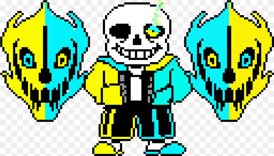 Nitrotale Sans Pixel Art Face Undertale, Qr Code Png Image