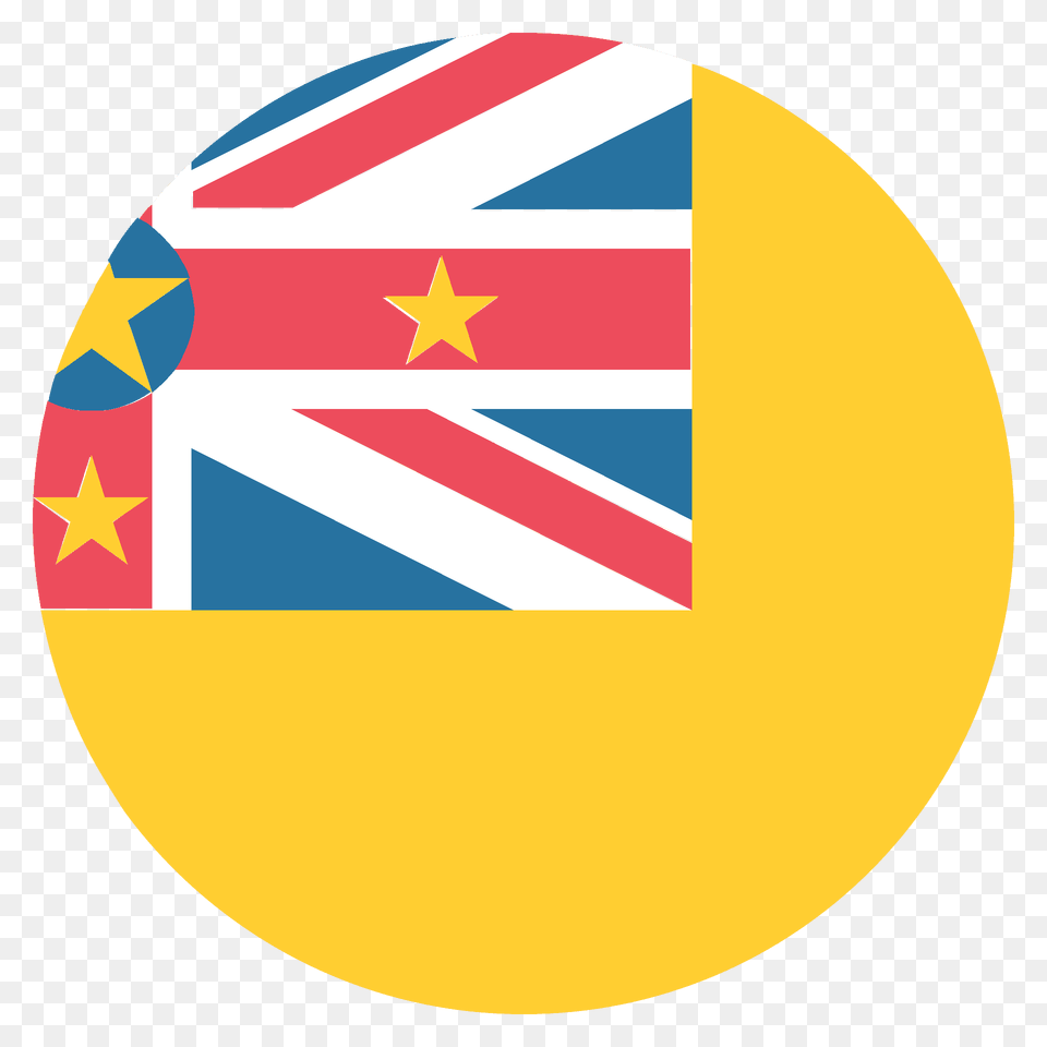 Niue Flag Emoji Clipart, Logo, Gold Free Transparent Png