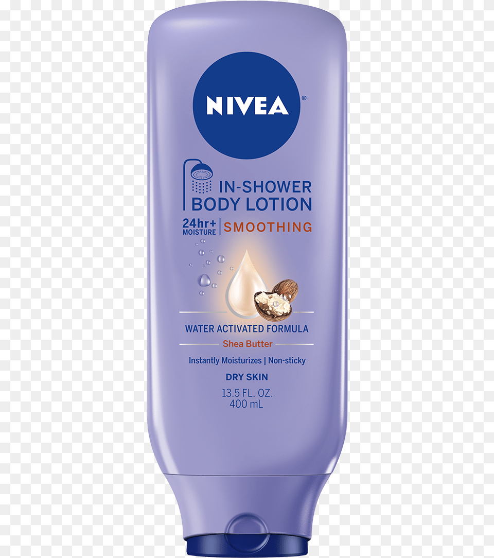 Nivea Body Lotion In The Shower, Bottle, Cosmetics, Electronics, Mobile Phone Free Png