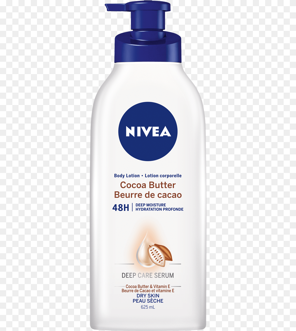 Nivea Lotion Cherry Blossom, Bottle, Shaker, Cosmetics Free Transparent Png