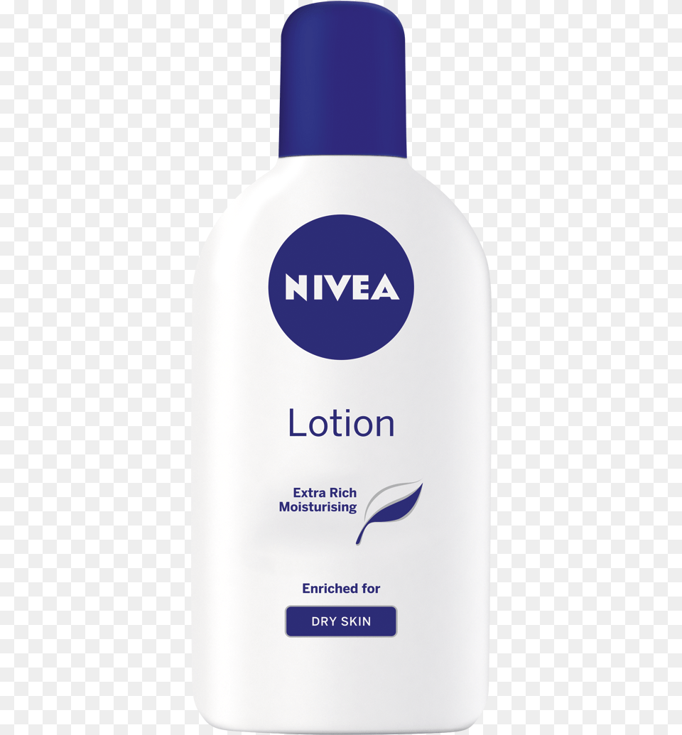 Nivea Lotion For Dry Skin, Bottle, Cosmetics Free Transparent Png