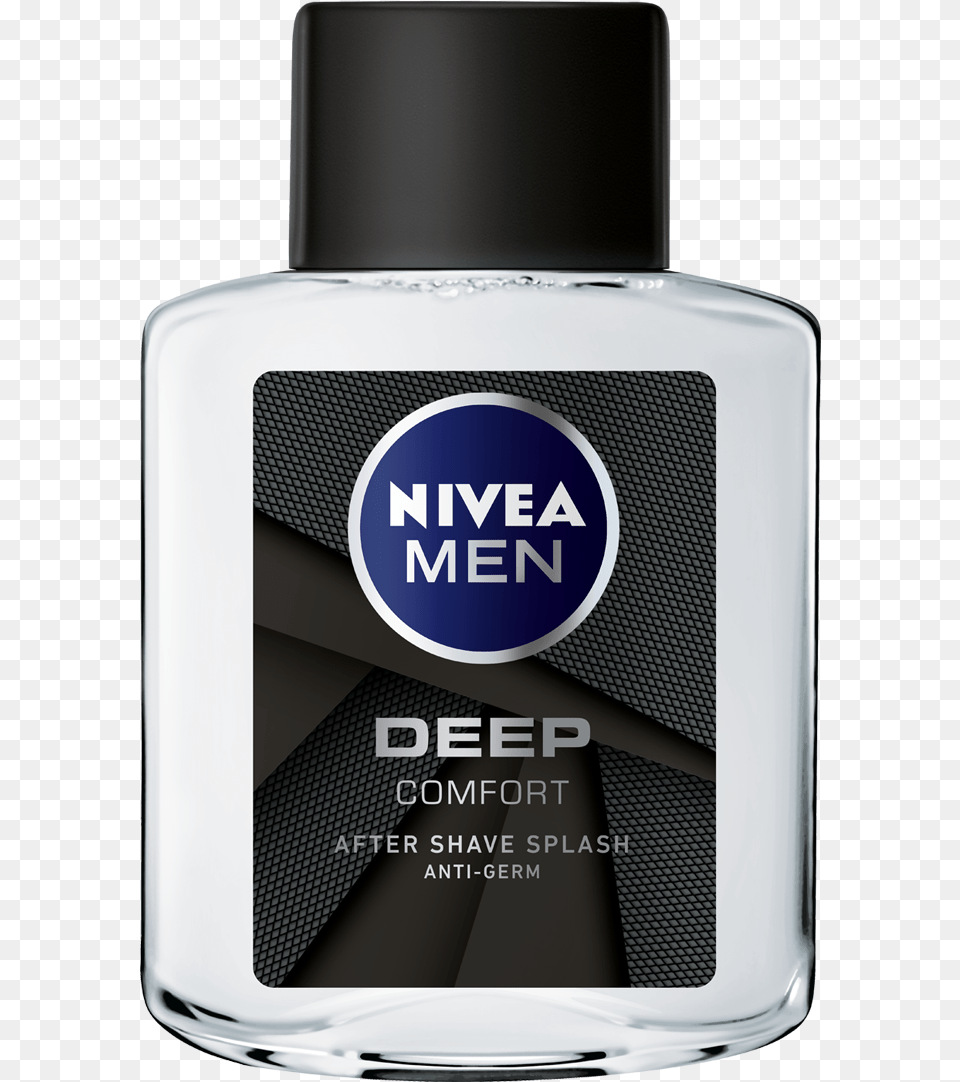 Nivea Men Deep Comfort After Shave Lotion, Aftershave, Bottle Png Image