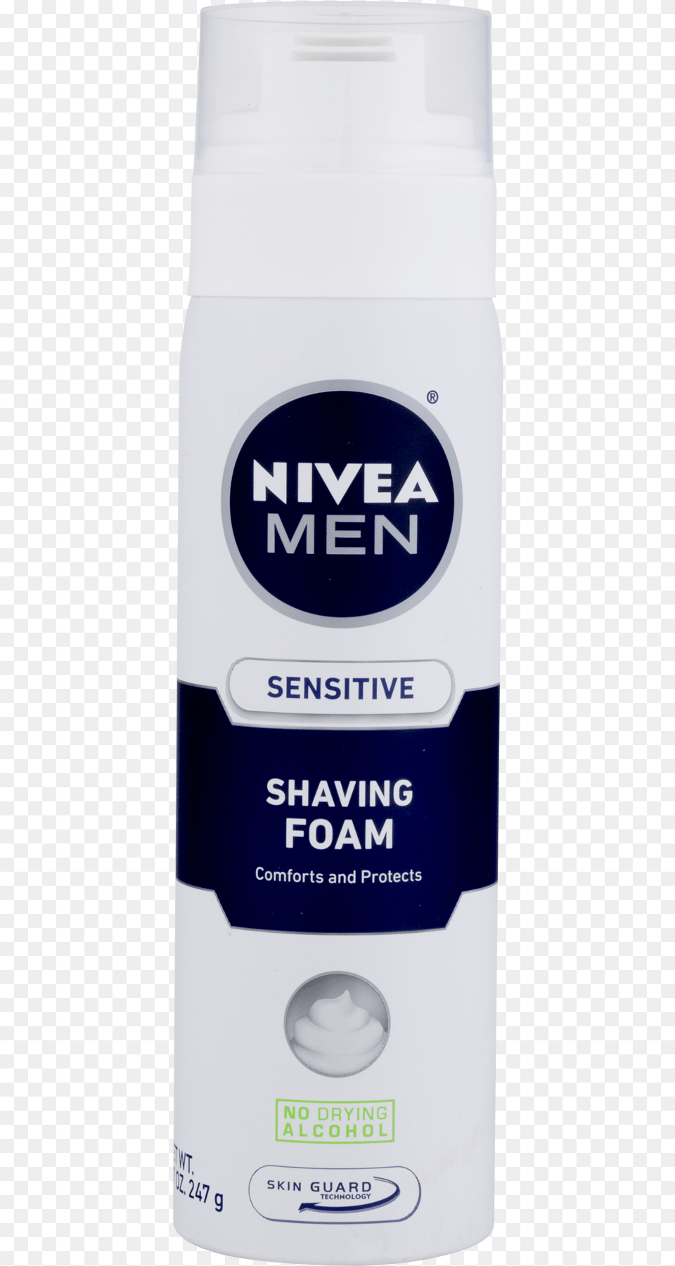 Nivea Men Shave Foam, Cosmetics, Deodorant, Can, Tin Free Png