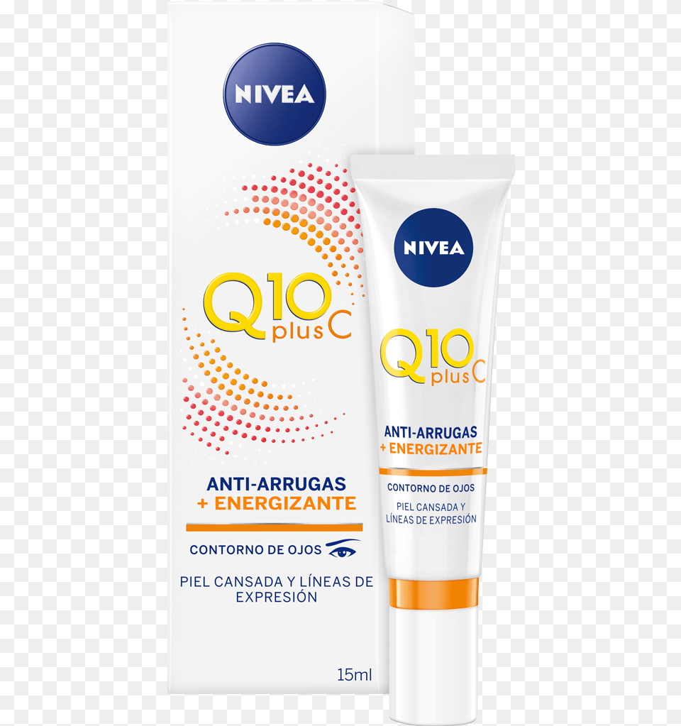 Nivea Q10 Plus C, Bottle, Cosmetics, Lotion, Sunscreen Free Png Download
