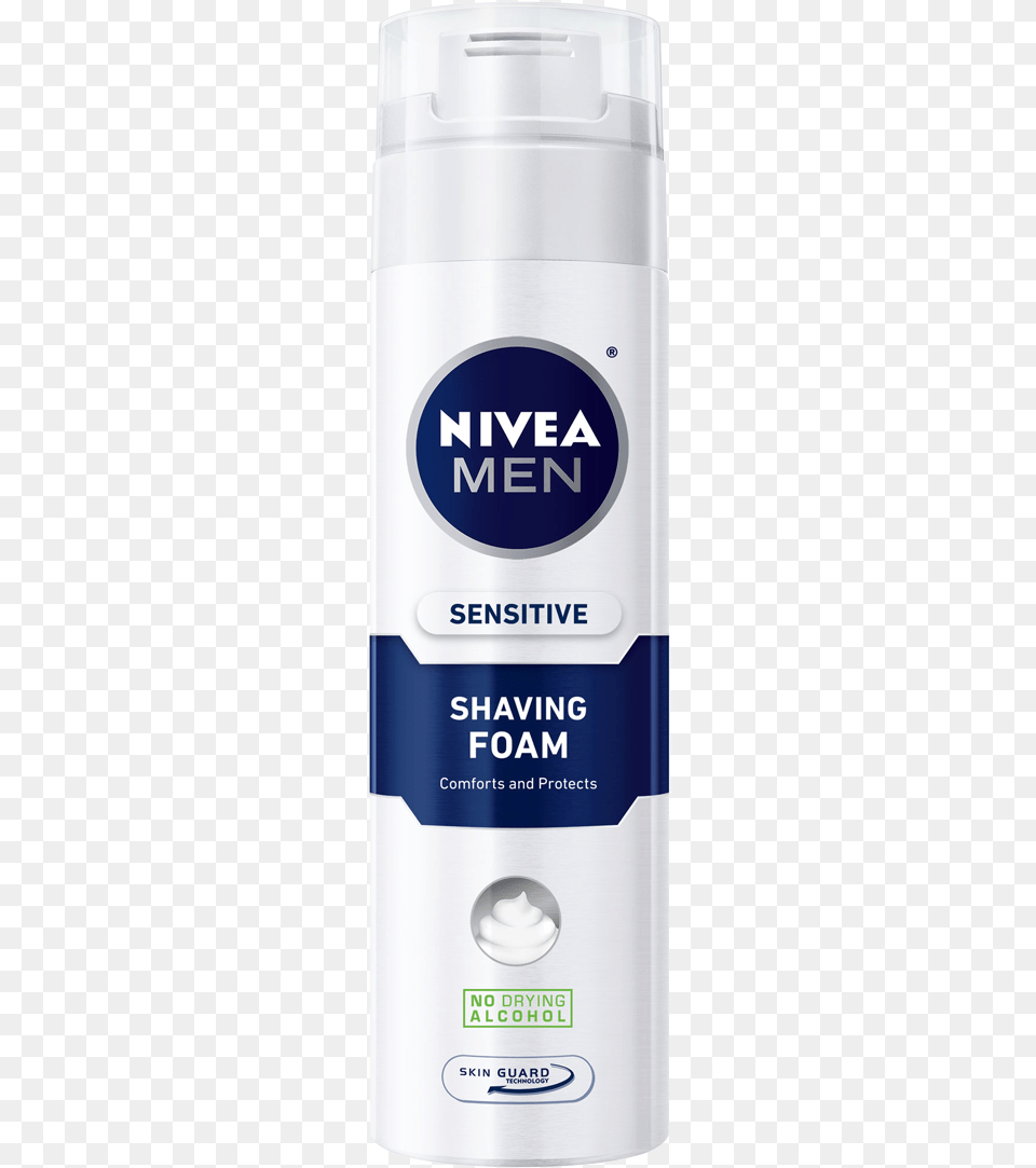 Nivea Shaving Foam Cool, Cosmetics, Deodorant, Can, Tin Free Png Download