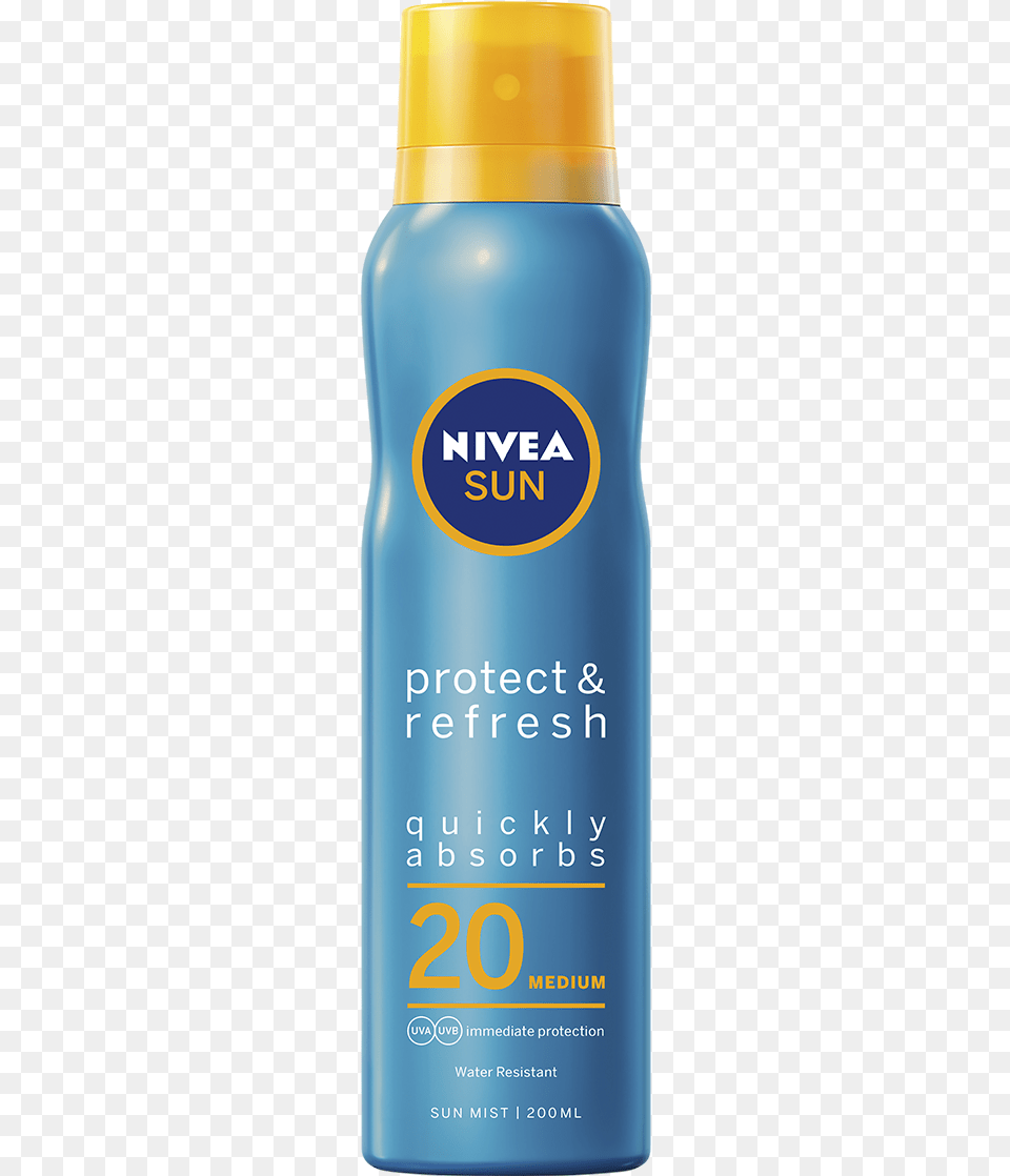 Nivea Sun Protect Refresh, Cosmetics, Deodorant, Can, Tin Free Transparent Png