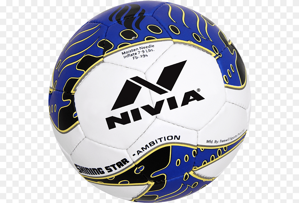 Nivia Shining Star Football, Ball, Soccer, Soccer Ball, Sport Free Png