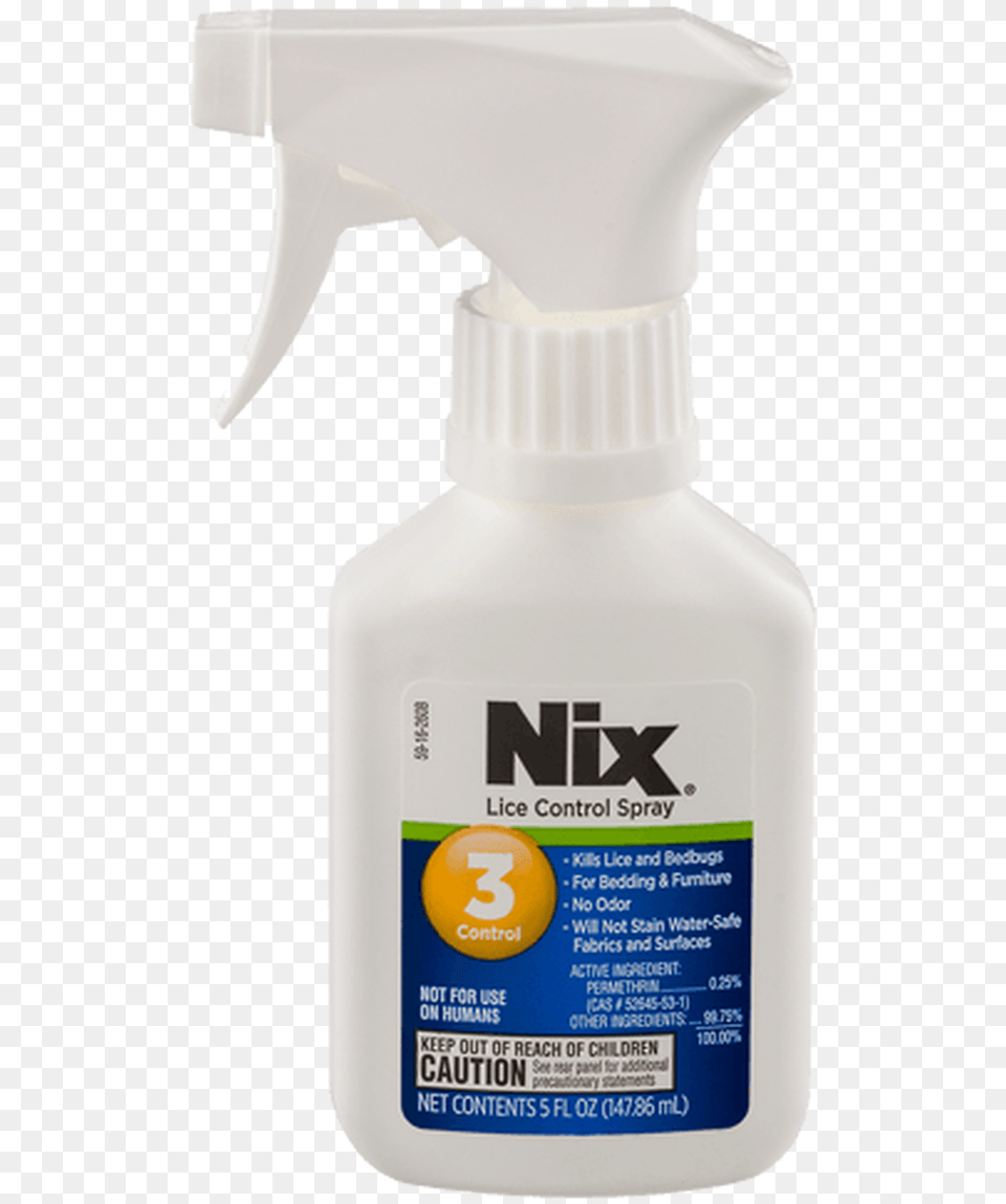 Nix Lice Amp Bed Bug Control Spray Nix Lice Treatment, Can, Spray Can, Tin, Bottle Free Transparent Png