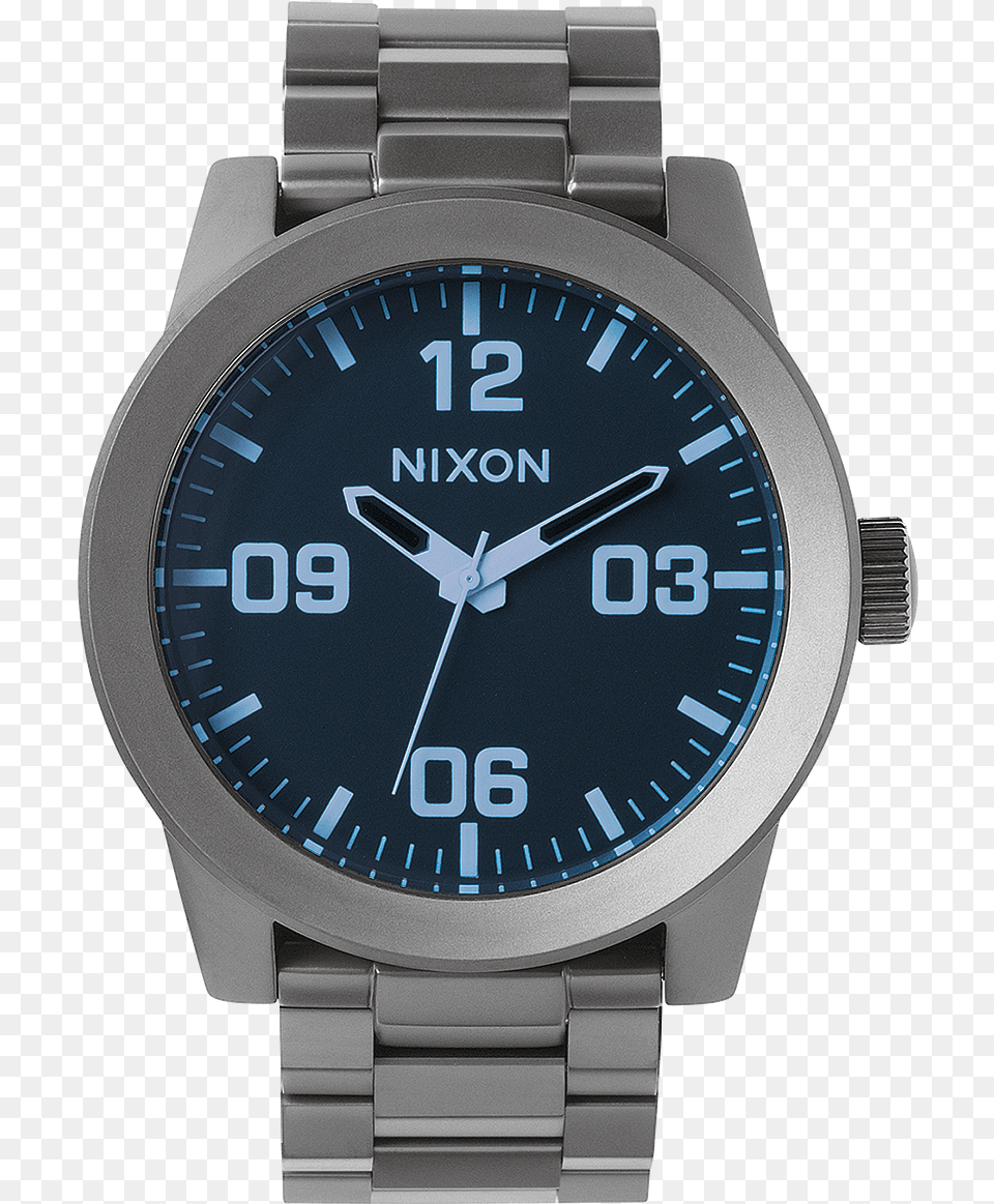 Nixon Black And Blue Watch, Arm, Body Part, Person, Wristwatch Png