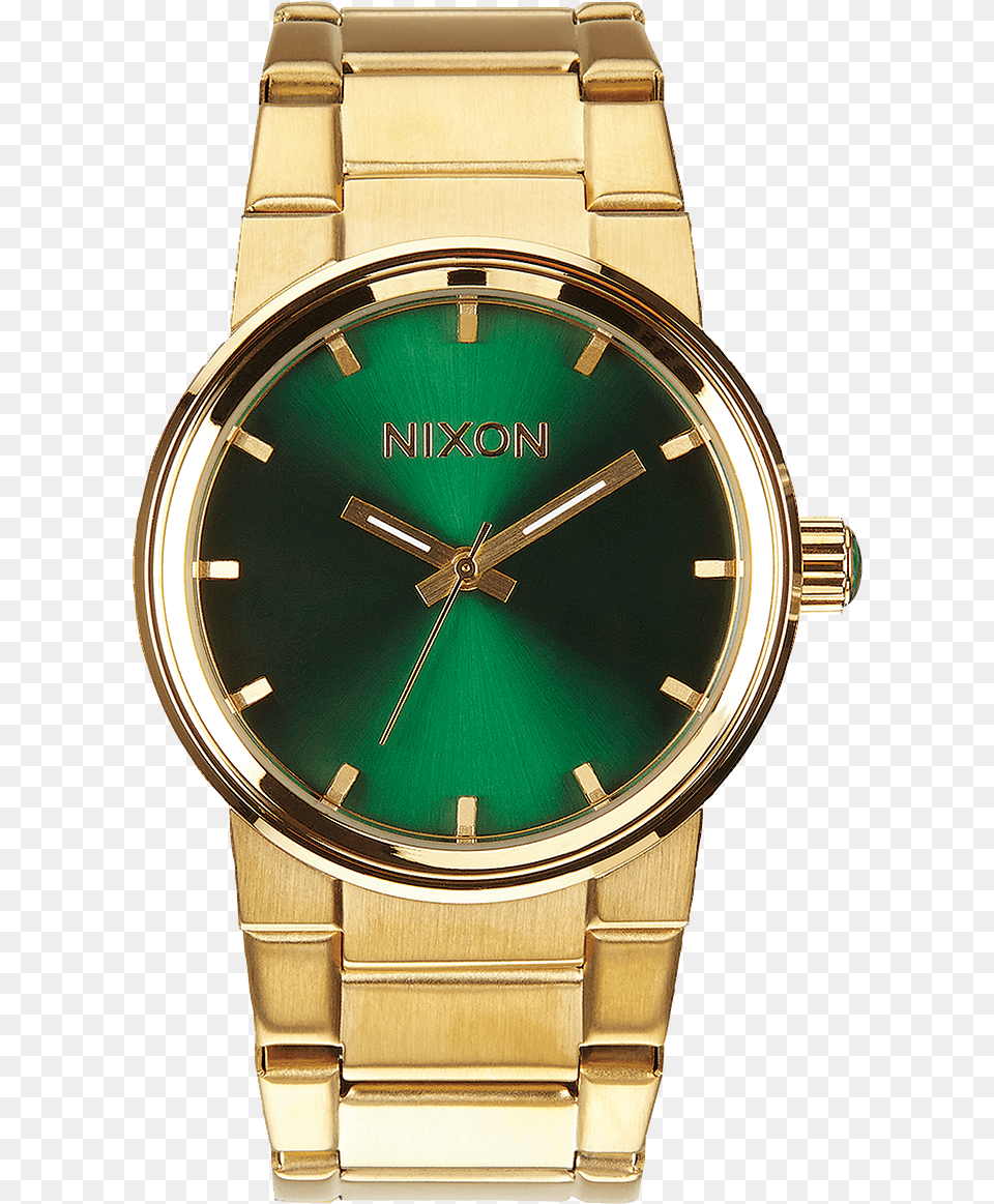 Nixon Cannon Gold Green, Arm, Body Part, Person, Wristwatch Free Png Download