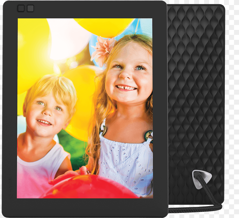 Nixplay Seed Ultra 10 Inch Nixplay Seed Ultra Wifi 10 Inch Digital Picture Frame, Art, Collage, Photography, Person Png