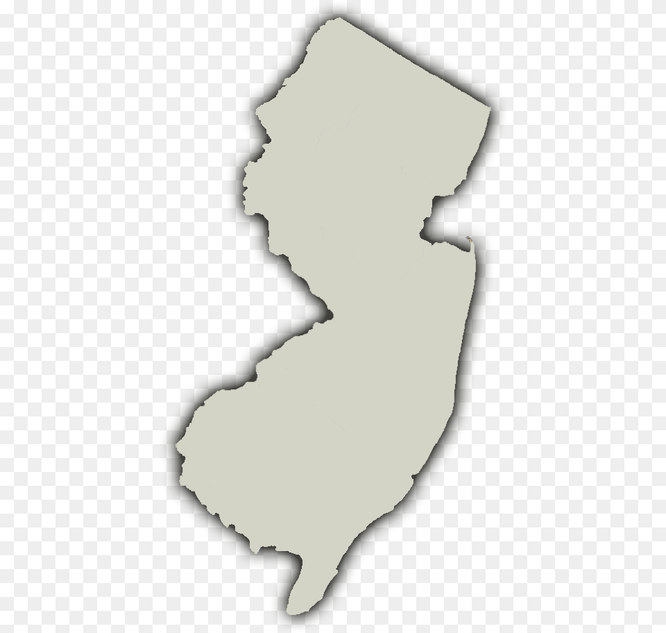 Nj Map Cliparts New Jersey Map Clipart Gray, Silhouette, Baby, Person Free Png