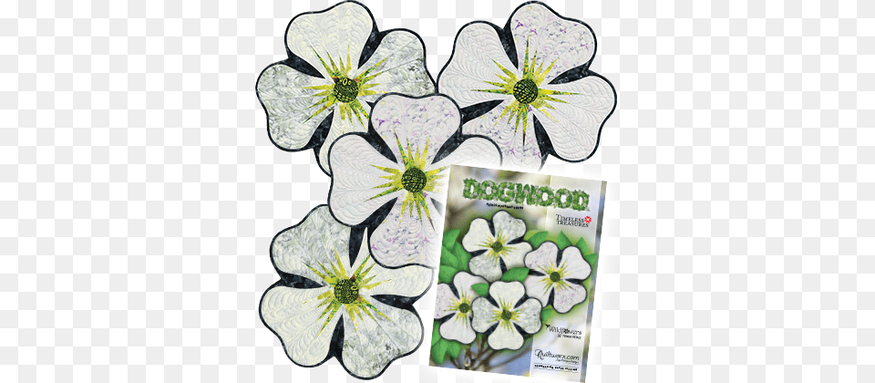Nl Dogwood Dogwood Petals Placemat Quilt Pattern By Quiltworx, Art, Floral Design, Graphics, Flower Free Png