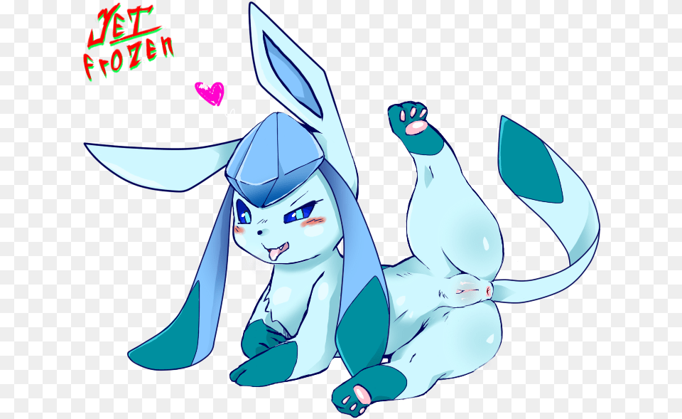 Nl Ib Metapix Jetfrozen Glaceon Glaceon Female Nude, Publication, Book, Comics, Person Free Transparent Png