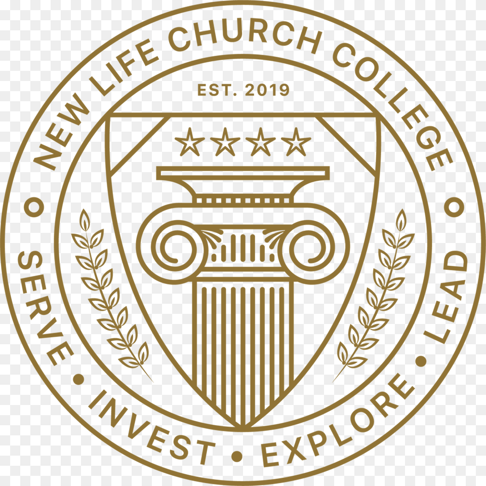 Nlc College Logo Emblem Gold3x Notes On The Fretboard, Symbol, Badge Free Png Download