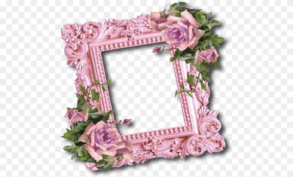 Nm Moldura 20 01 Picture Frame, Flower, Plant, Rose, Birthday Cake Png Image