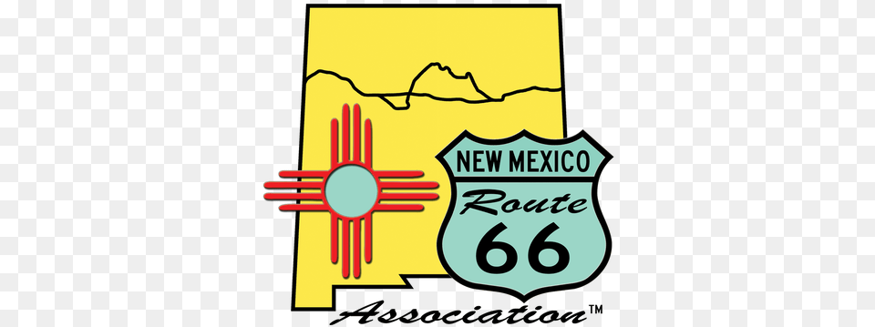 Nm Route 66 Association New Mexico Route 66, Text, Logo, Symbol, Advertisement Png
