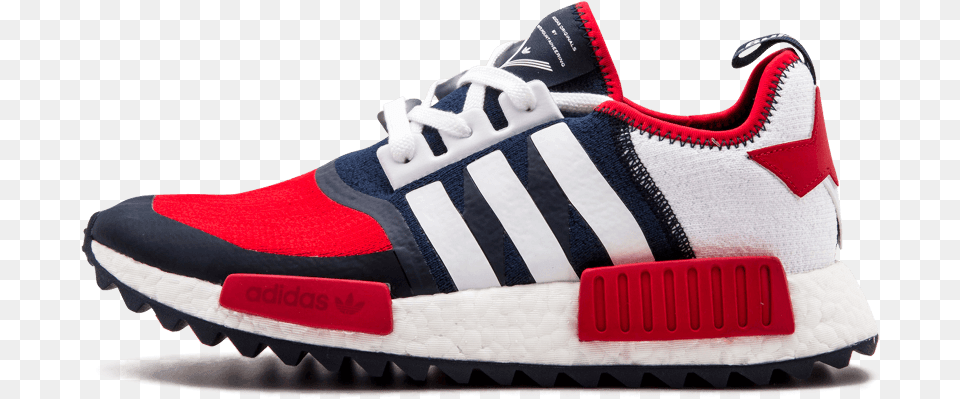 Nmd X White Mountaineering Black White Trail, Clothing, Footwear, Shoe, Sneaker Free Png