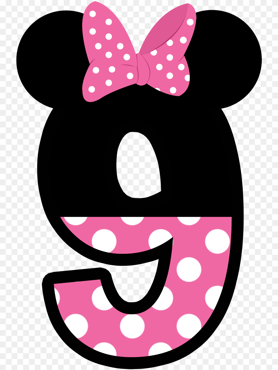 Nmeros Tema Do Mickey E Minie Mouse Minnie Mouse Number, Pattern, Accessories, Formal Wear, Tie Free Png