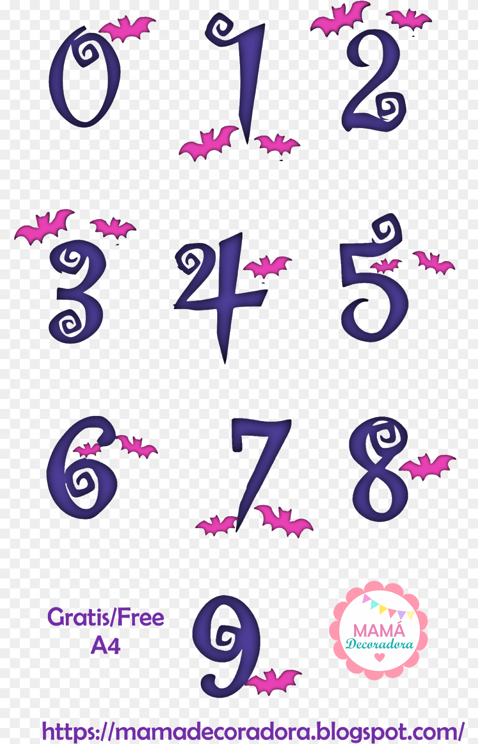 Nmeros Vampirina Circle, Number, Symbol, Text, Baby Png Image