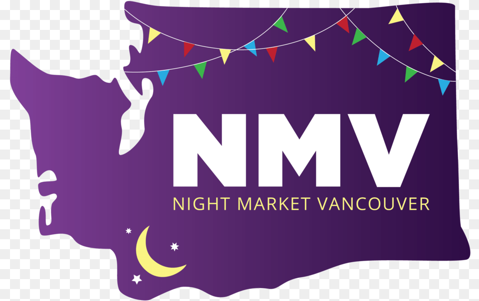 Nmvlogonewcolor 01 Night Market Vancouver Wa, Purple, Nature, Outdoors, Person Free Png