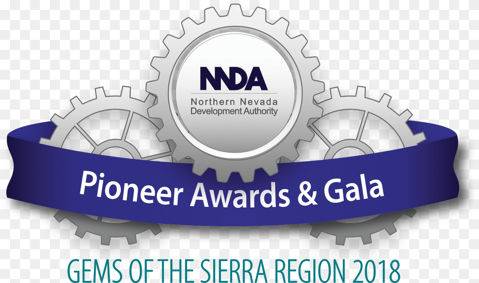 Nnda Pioneer Awards Logo Award, Machine, Gear Png Image
