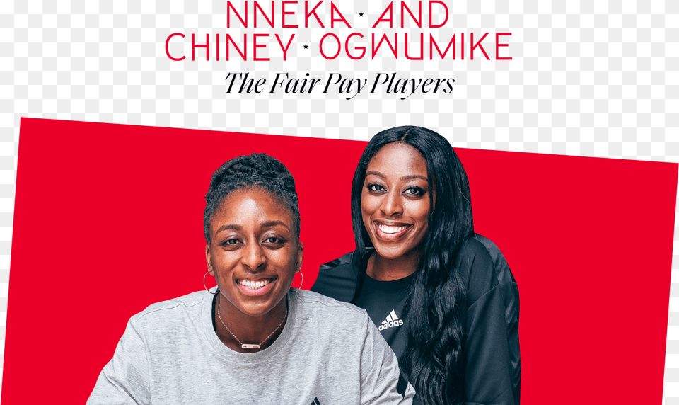Nneka And Chiney Ogwumike Friendship, Woman, Smile, Head, Happy Png