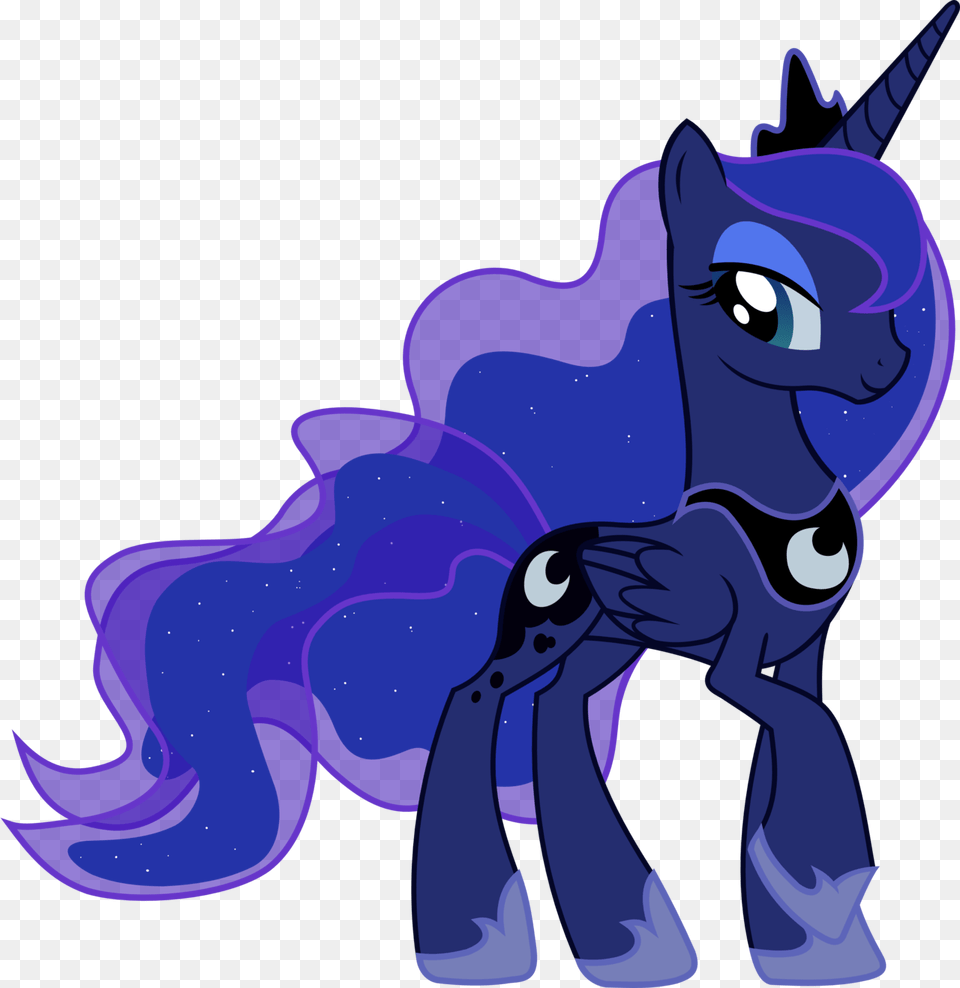 Nnightmare Moon Married To Rumble Princess Luna, Cartoon, Art Free Png