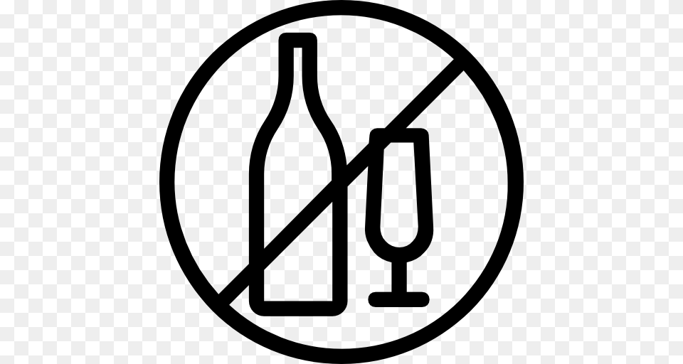 No Alcohol Icons, Beverage, Bottle, Liquor, Wine Free Transparent Png