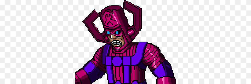 No Amount Of Training Can Prepare You For Galactus Galactus Mvc3 Sprite, Purple, Baby, Person Png