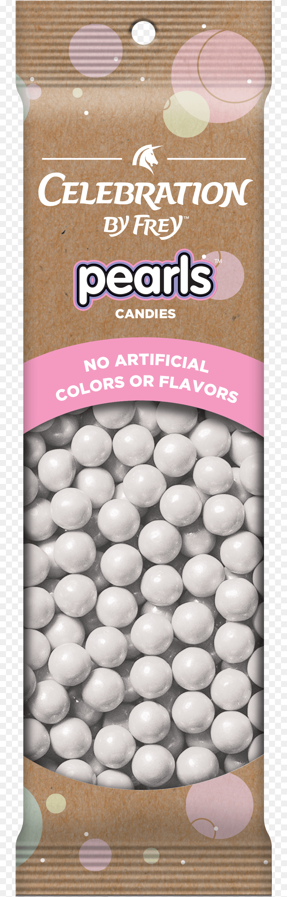 No Artifical Colors Shimmer White Pearls Pouch Bead, Food, Sweets, Egg Free Png