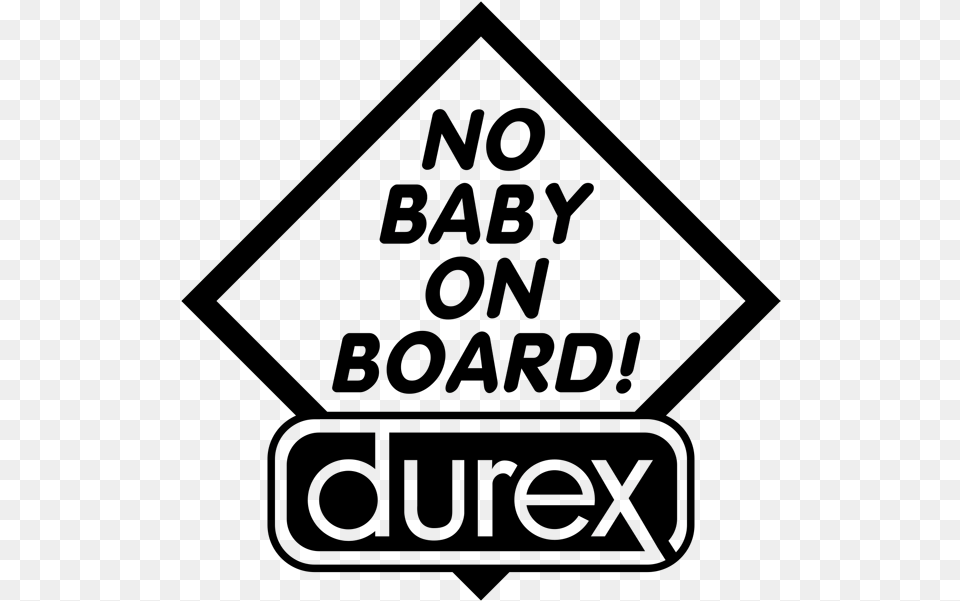 No Baby On Board No Baby On Board Durex, Triangle, Nature, Night, Outdoors Png