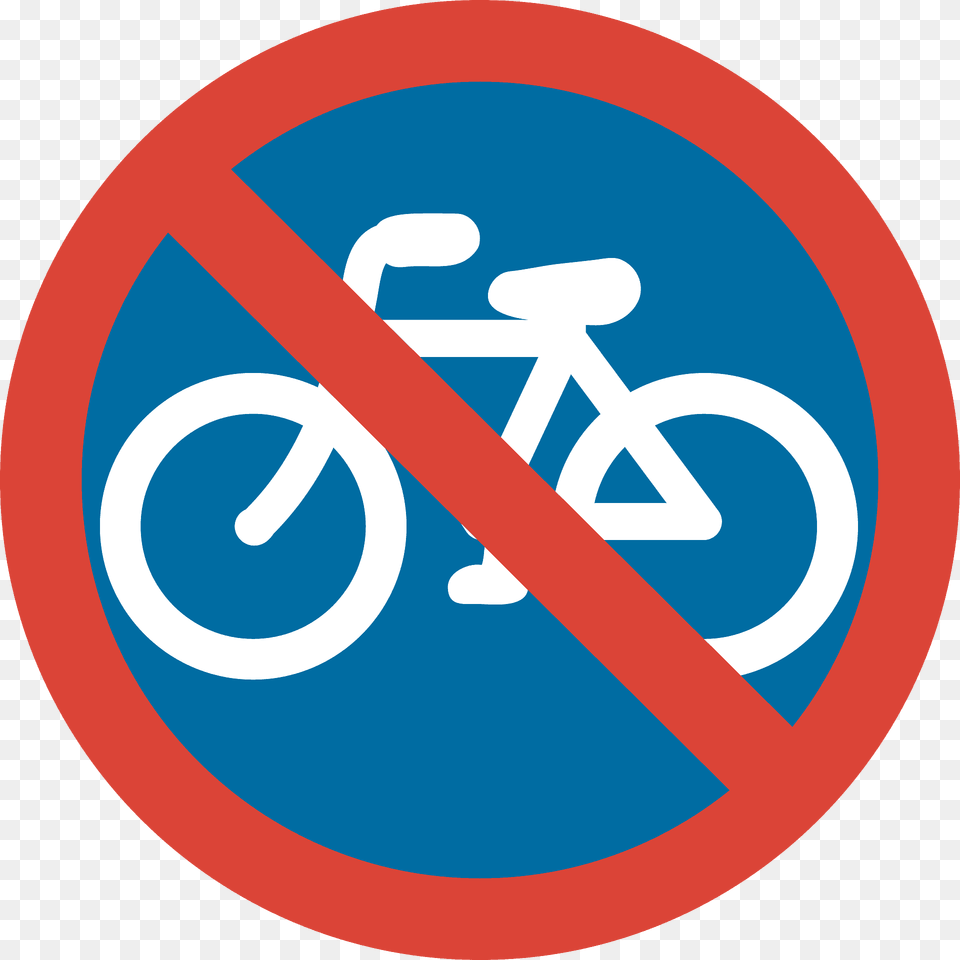 No Bicycles Emoji Clipart, Sign, Symbol, Road Sign Png