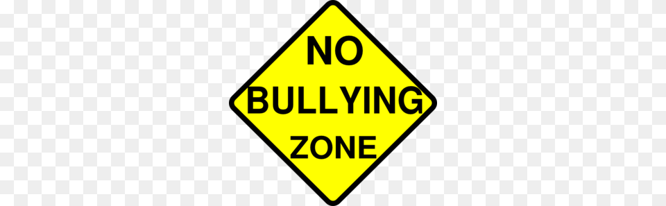 No Bullying Zone Clip Art, Sign, Symbol, Road Sign Free Png