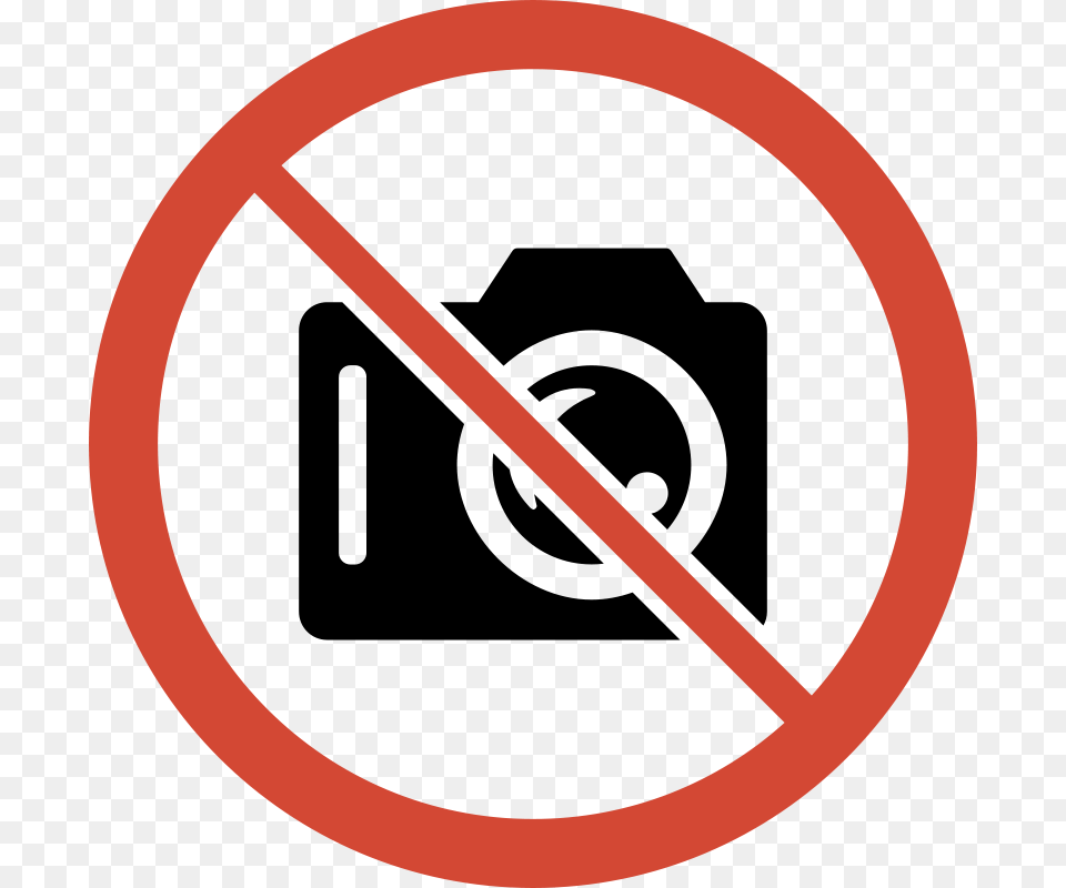 No Camera Sign, Symbol, Road Sign Png