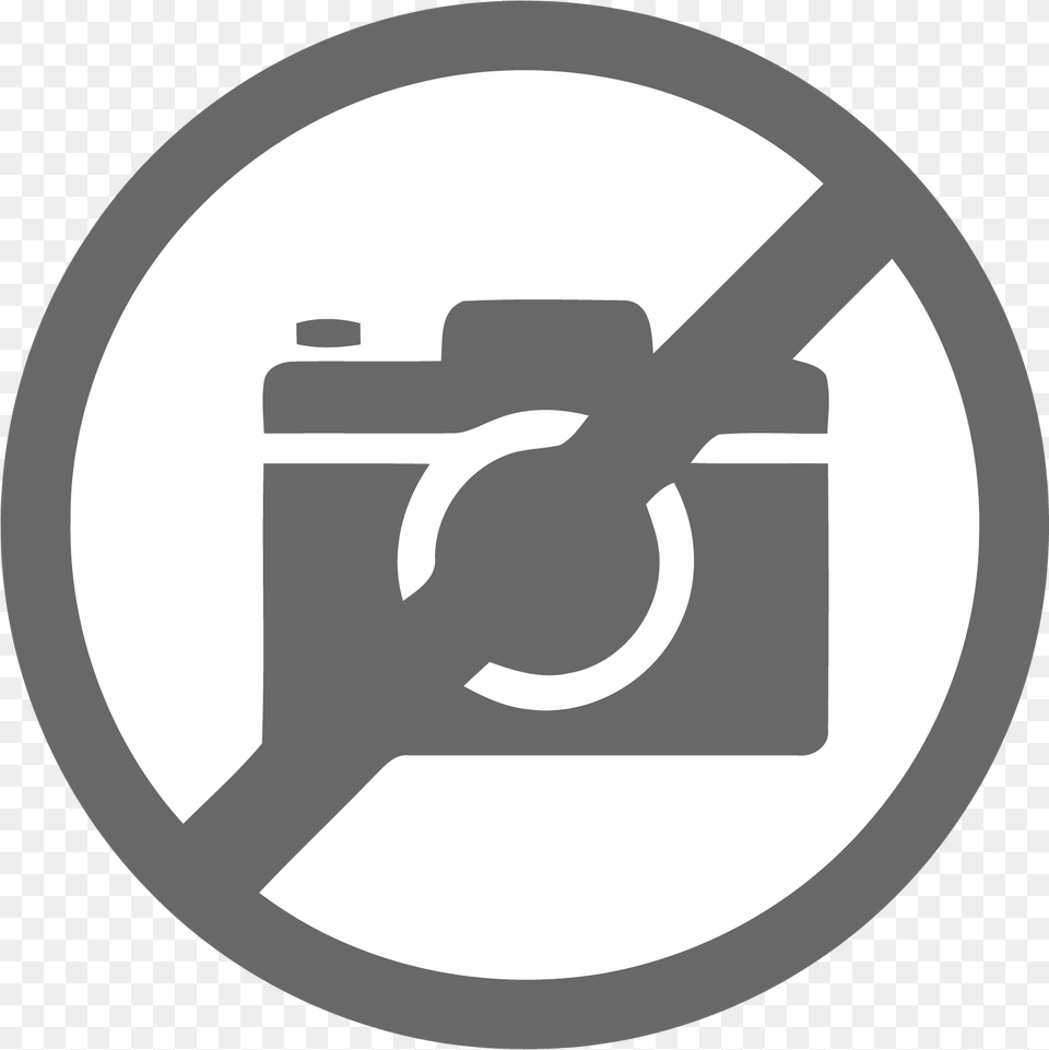 No Camera Sign Background, Disk Free Png Download