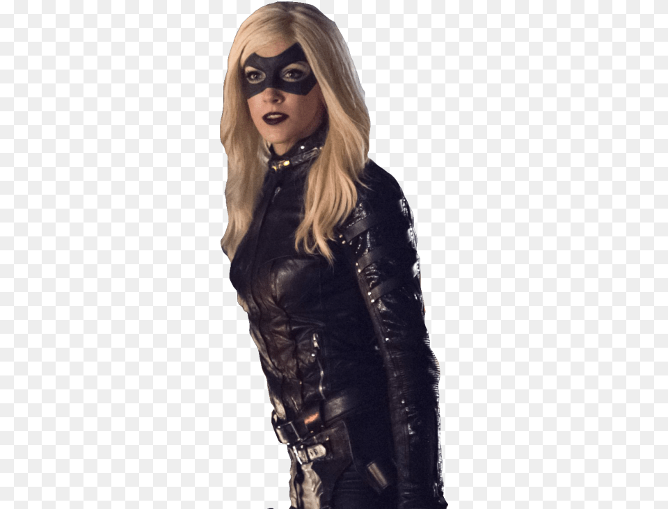 No Caption Provided Black Canary Arrow, Adult, Person, Jacket, Female Png Image