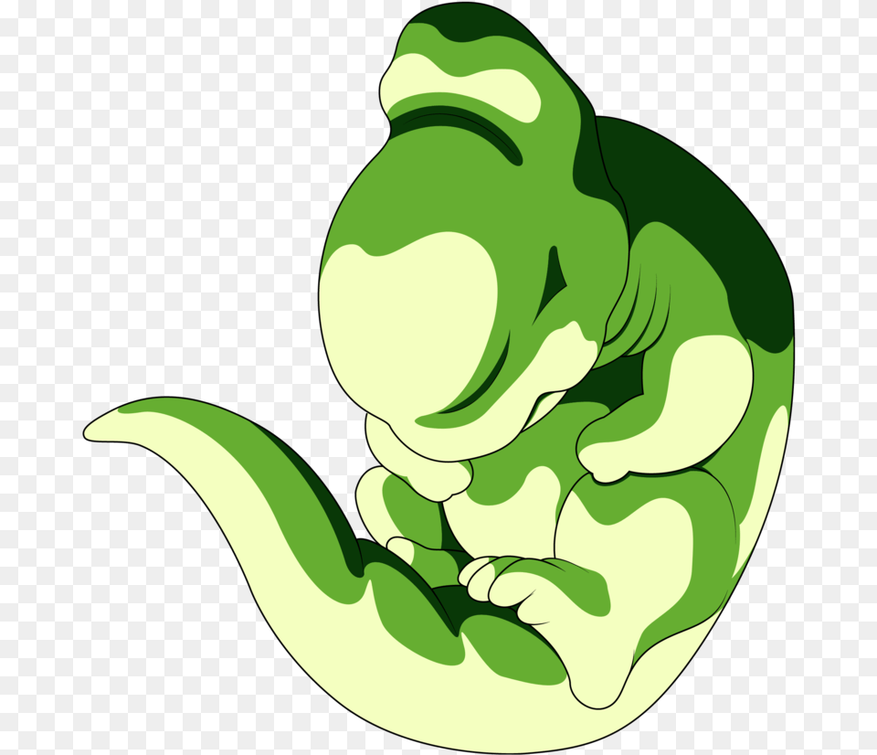 No Caption Provided Cell Dragon Ball Z Larv, Green, Face, Head, Person Free Transparent Png