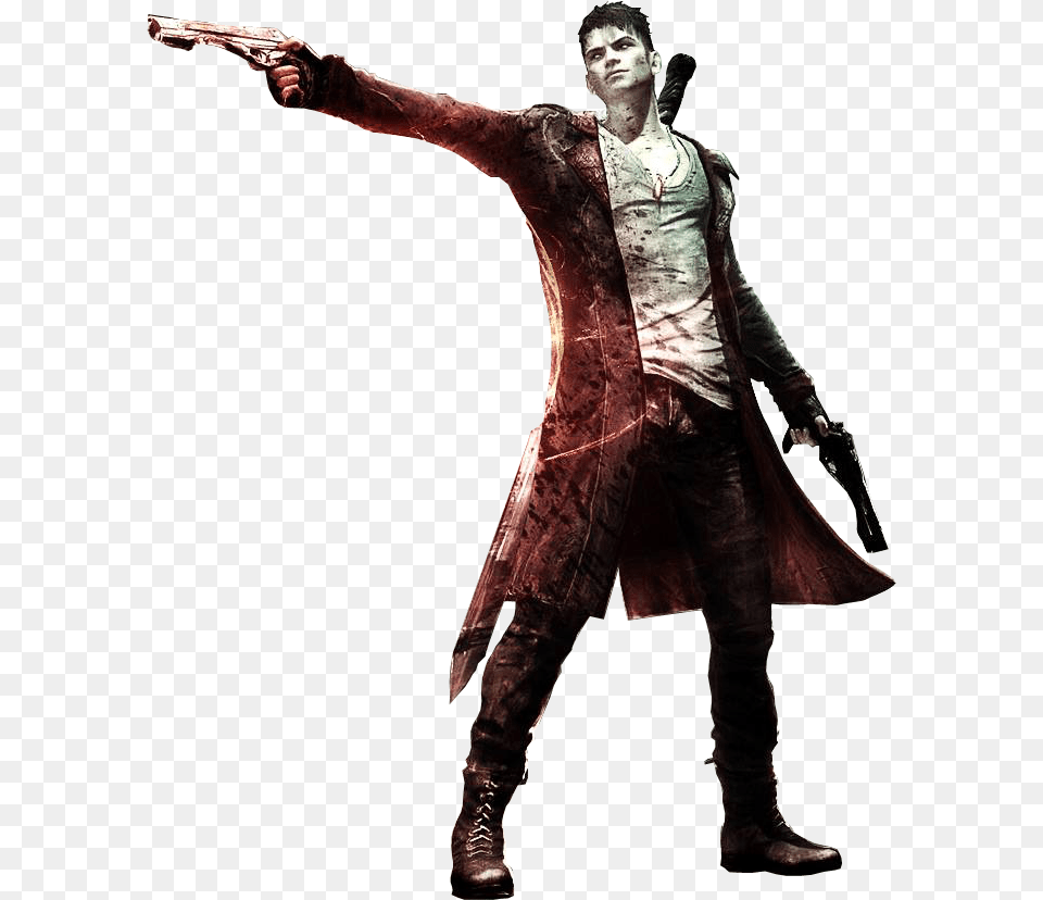 No Caption Provided Devil May Cry, Clothing, Coat, Jacket, Adult Free Transparent Png