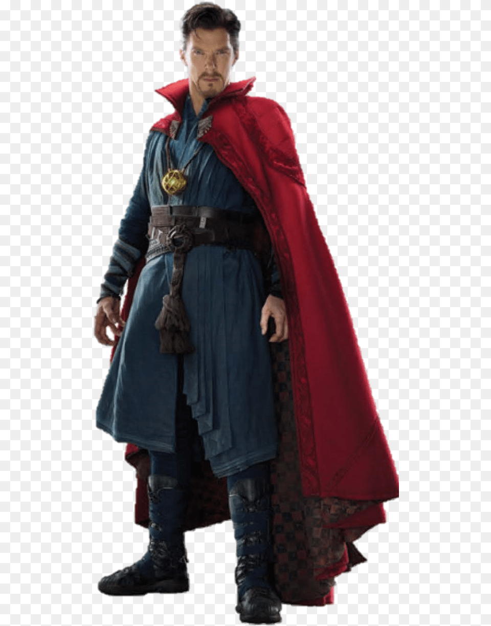 No Caption Provided Doctor Strange Infinity War, Cape, Clothing, Fashion, Coat Free Transparent Png