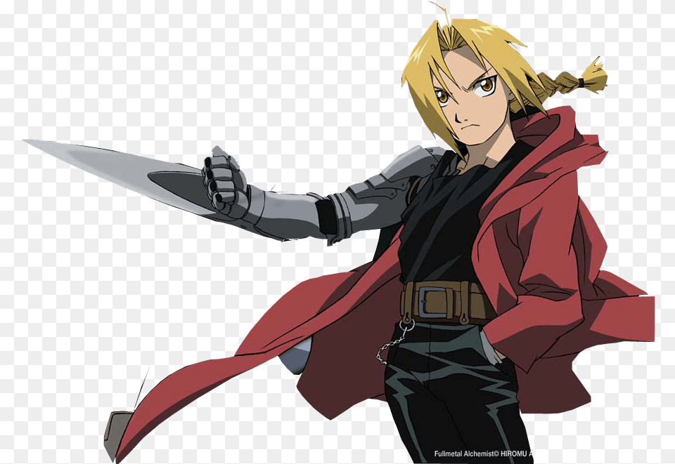 No Caption Provided Fullmetal Alchemist Main Character, Book, Comics, Publication, Adult Free Transparent Png