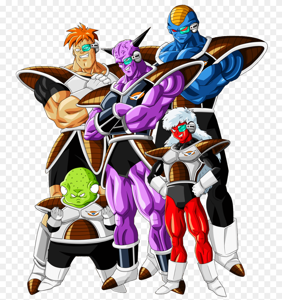 No Caption Provided Ginyu Force, Publication, Book, Comics, Adult Free Transparent Png