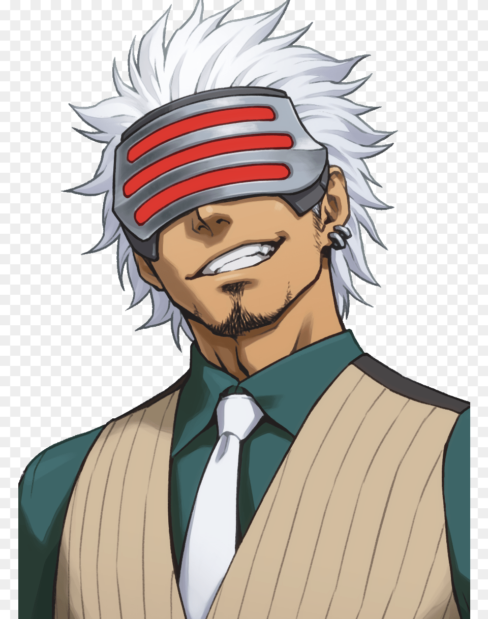 No Caption Provided Godot Ace Attorney, Publication, Book, Comics, Adult Free Transparent Png